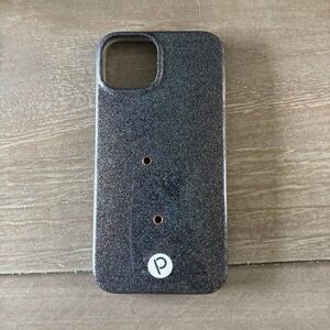 Glitter Black Phone Case